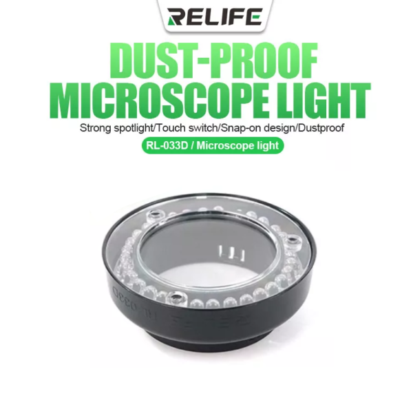 RELIFE RL-033D BLACK MICROSCOPE LIGHT gsmsmartprice