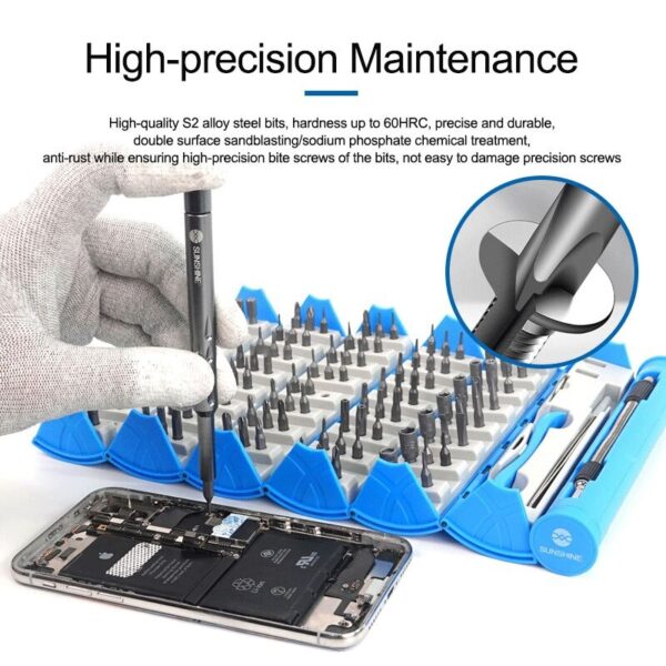 SUNSHINE SS-5120 128IN1 SCREWDRIVER SET