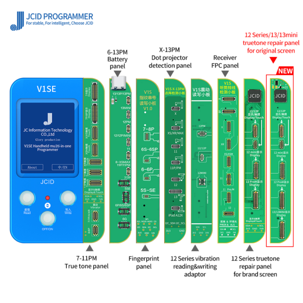 JCID V1SE 6IN1 MOBILE PHONE CODE READING PROGRAMMER