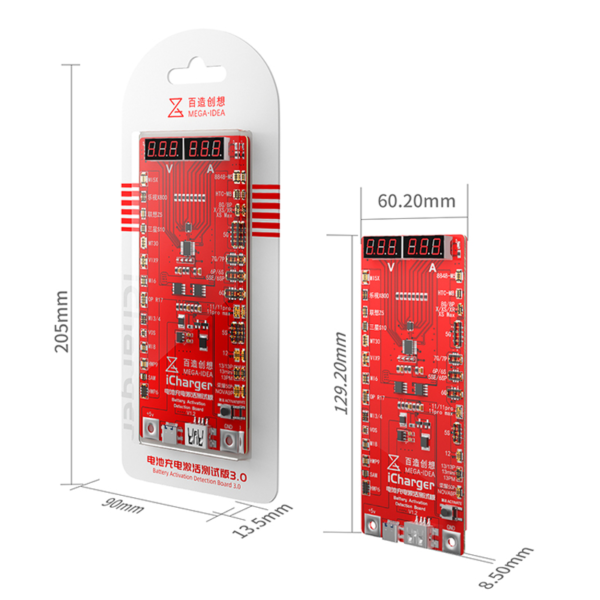 MEGA-IDEA ICHARGER 3.0 BATTERY ACTIVATION