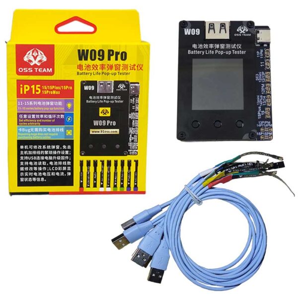 OSS W09 PRO BATTERY TESTER