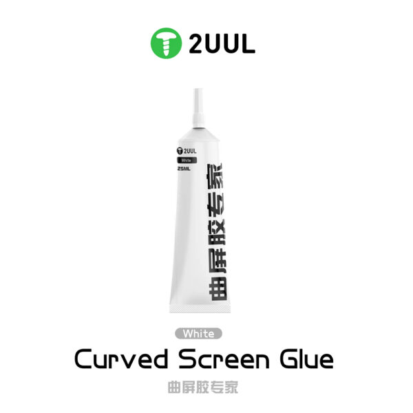 2UUL DA48 CURVED SCREEN GLUE 25ML WHITE