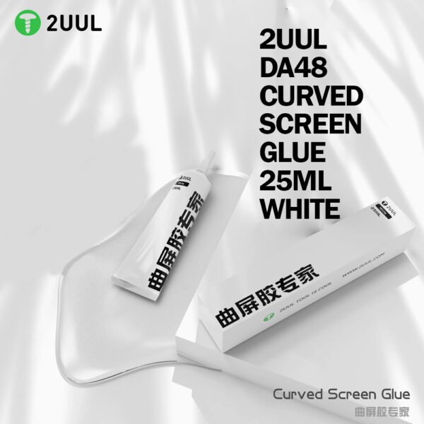 2UUL DA48 CURVED SCREEN GLUE 25ML WHITE