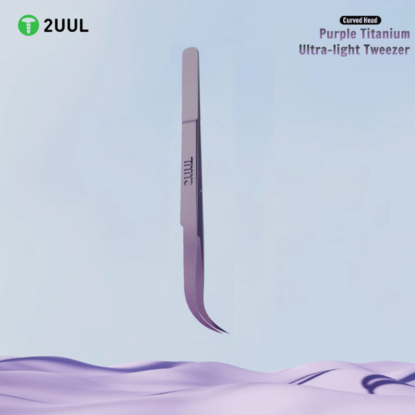 2UUL Ti22 ULTRALIGHT CURVED TWEEZER