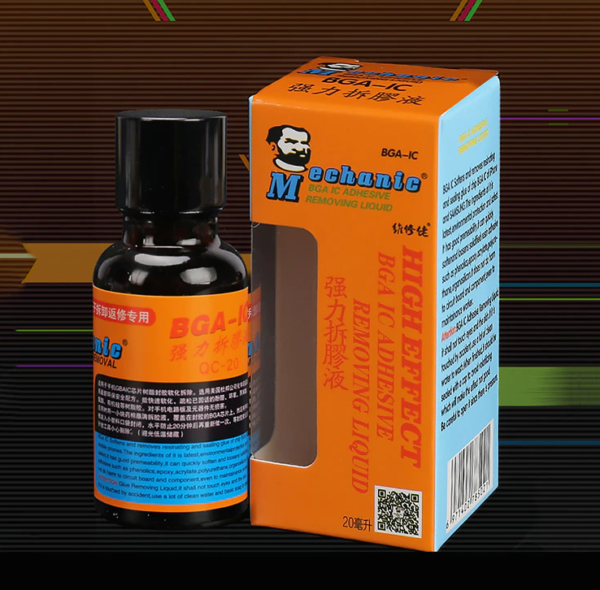 Mechanic QC-20 glue removing liquid