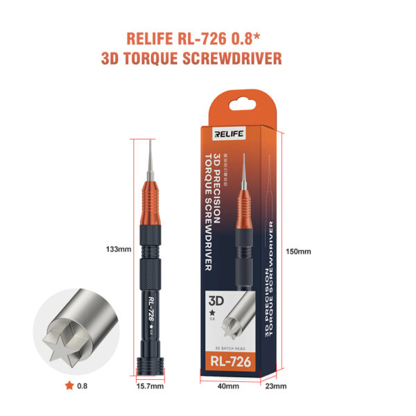 Relife Rl-726 0.8* 3d Torque Screwdriver - Image 2