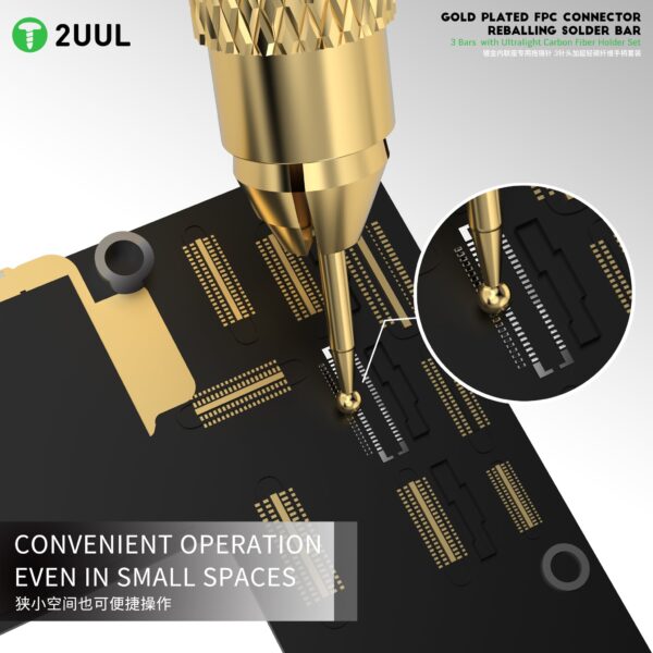 2uul SC98 Gold Plated FPC Connector