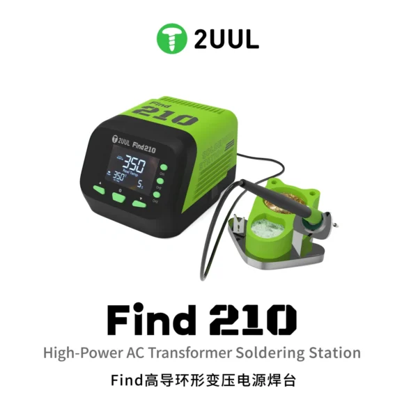 2uul FD01 Find210 High-Power Ac Transformer Soldering