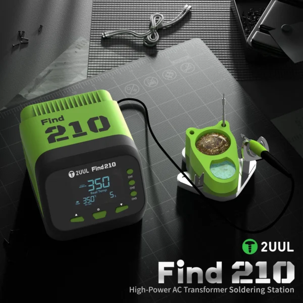 2uul FD01 Find210 High-Power Ac Transformer Soldering