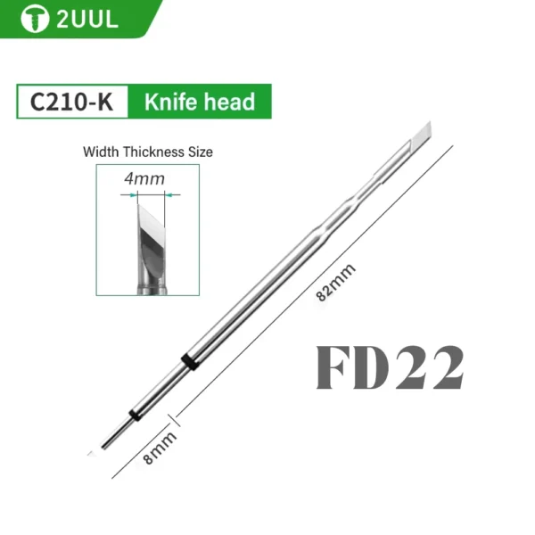 2uul FD22 C210-K Soldering Iron Tip