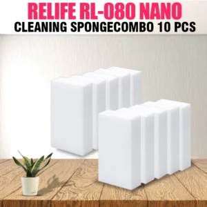 Relife RL-080 Nano Cleaning Sponge Combo 10 Pcs