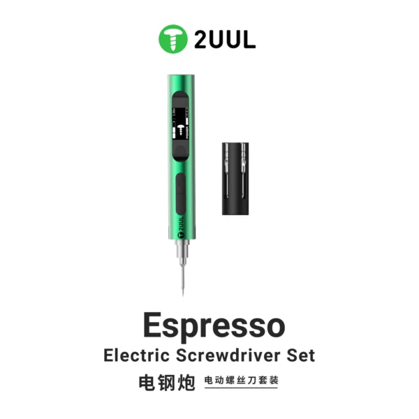 2UUL SD11 Espresso Electric Screwdriver Set